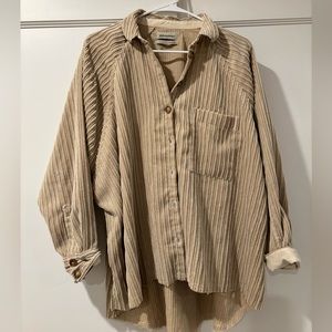 Urban Outfitters corduroy button down